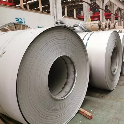 Hot Rolled ASTM 304 Stainless Steel Coil Roll Ductility Formability Weldability