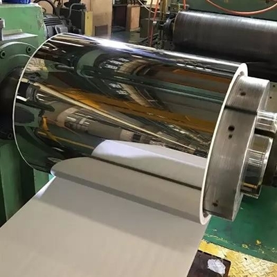 0.1mm To 3mm Stainless Steel Coil Roll 2B BA Hairline Mirror For Roofing Sheet